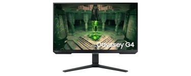 Amazon: Ecran PC 27" Samsung Odyssey G4 G40B - FHD, 240hz, IPS 1ms à 229€