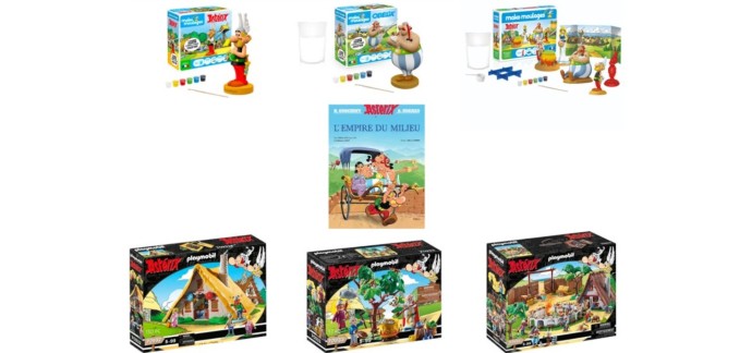 Okaïdi: Des entrées pour le Parc Astérix + des Playmobil + des figurines Mako Moulages + des BD à gagner