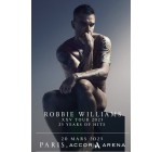 Le Parisien: 2 x 2 invitations pour le concert de Robbie Wiiliam le 20 mars à Paris à gagner