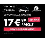 Canal +: Abonnement Canal +, Disney + et Paramount + pour 17,99€/mois sans engagement pour les - de 26 ans