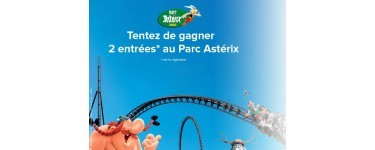 Carrefour Voyages: 3 lots de 2 entrées pour le parc Astérix à gagner