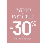 Bréal: 1 pantalon + un 2ème article acheté = -30%