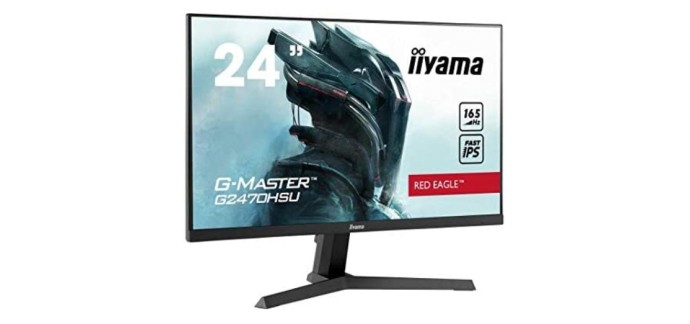 Amazon: Ecran PC 24" iiyama G-Master G2470HSU-B1 - FHD, IPS, 165Hz à 129,99€