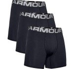 Amazon: Lot de 3 boxers short hommme Under Armour UA Charged Cotton à 24,99€