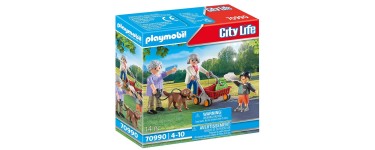 Amazon: Playmobil City Life Grands-Parents avec Petit-Fils - 70990 à 8,90€
