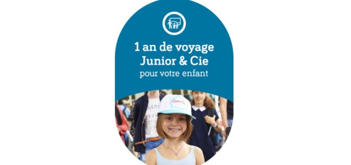 SNCF Connect: 1 an de voyage SNCF Junior & Cie pour votre enfant à gagner