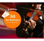 Orange: 50 x 2 billets pour assister au concert anniversaire de la chaine Mezzo le 21 mars à Paris à gagner