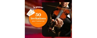 Orange: 50 x 2 billets pour assister au concert anniversaire de la chaine Mezzo le 21 mars à Paris à gagner
