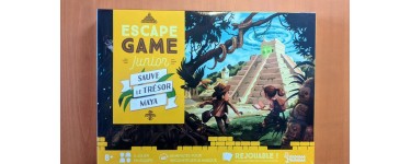 France Bleu: 1 jeu de société "Escape game junior, sauve le trésor Maya" à gagner