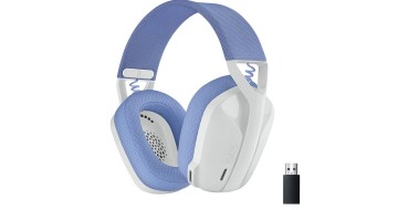 Auchan: Casque Gamer Bluetooth sans Fil Logitech G435 LIGHTSPEED (Blanc) à 37,39€