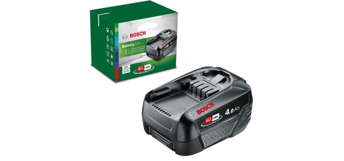 Amazon: Pack batterie compact Bosch pour outils sans fil 18 V à 62,98€