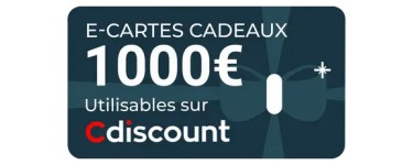 Leader Price: 1000€ de e-cartes cadeaux Cdiscount à gagner