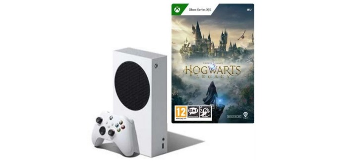 Jeux-Gratuits.com: 1 lot comportant 1 console Xbox Series S + 1 jeu vidéo "Hogwarts Legacy" à gagner