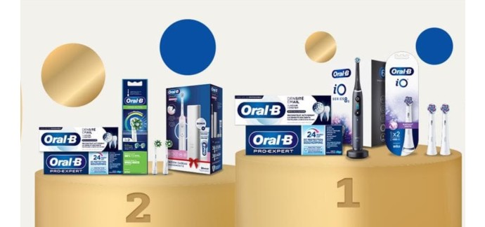 Envie de Plus: 5 x 1 brosse à dents électrique Oral-B + 1 recharge de brosses + 2 dentifrices à gagner