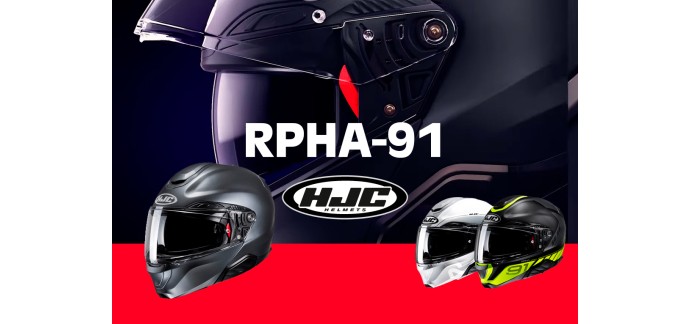 Rad: 2 casques de moto HJC RPHA-91 à gagner