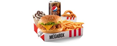 KFC: KFC MegaBox: 5 produits pour 5,95€