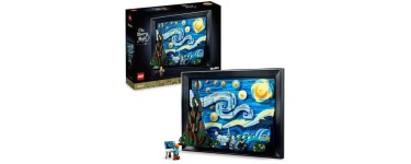 Cdiscount:  LEGO Ideas Vincent Van Gogh : La Nuit Étoilée, Reproduction de Tableau sur Toile - 21333 à 149,99€