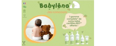 Enjoy Family: 1 gamme complète de soins bébé Babyléna à gagner