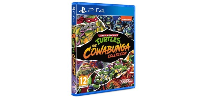 Amazon: Jeu Teenage Mutant Ninja Turtles: The Cowabunga Collection sur PS4 à 24,36€