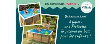 Parents: 1 piscine en bois pour enfants à gagner