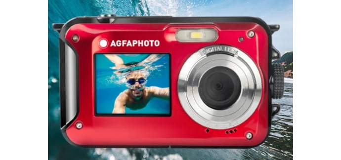 Ouest France: 1 appareil photo waterproof Agfa Photo à gagner