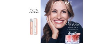 Lancôme: 1 échantillon gratuit du nouveau parfum Lancôme La Vie Est Belle Iris Absolu