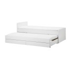 IKEA: [Ikea Family] Structure lit avec lit tiroir + rangement blanc SLÄKT - 90x200cm à 299€
