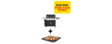 Weber: Une pierre à pizza offerte pour l'achat d'un barbecue parmi une sélection