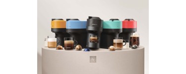 Nespresso:  6 coffrets Machine Vertuo POP avec 100 cafés Nespresso à gagner
