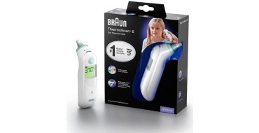 Amazon: Thermomètre Auriculaire Braun ThermoScan 6 à 40,39€