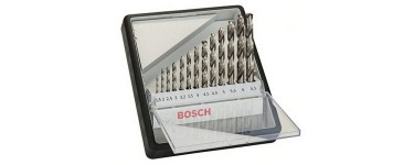 Amazon: Coffret de forets à métaux HSS-G Bosch Professional - 13 pièces, Ø 1,5-6,5 mm à 18,71€