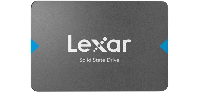 Amazon: SSD interne 2.5" Lexar NQ100 SATA III - 480Go à 25,49€