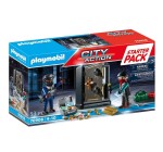 Amazon: Playmobil Starter City Action Pack Policier cambrioleur de Coffre-Fort - 70908 à 9,59€