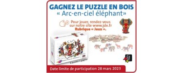 JDE: 3 puzzles en bois Gigamic à gagner