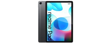 Amazon: Tablette 10,4" realme Pad - 6Go Ram, 128Go, Gris à 219,99€