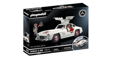 Amazon:  Playmobil Cars Mercedes-Benz 300 SL Noir - 70922 à 41,99€