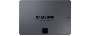 Amazon: SSD interne 2.5" Samsung 870 QVO MZ-77Q8T0BW - 8 To à 328,43€