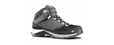 Decathlon: Chaussures imperméables de randonnée montagne Quechua MH500 Mid Gris - Homme à 50€