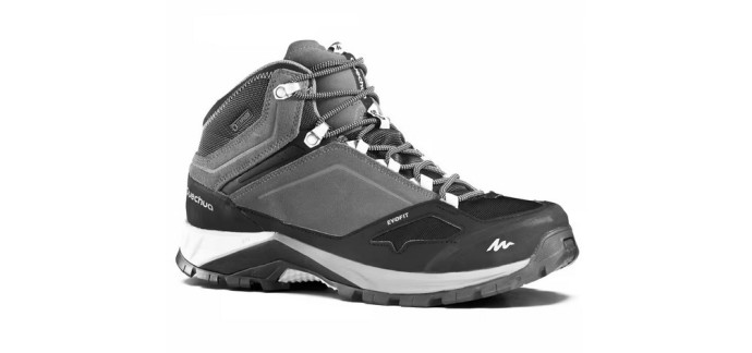 Decathlon: Chaussures imperméables de randonnée montagne Quechua MH500 Mid Gris - Homme à 50€