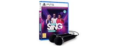 Amazon: Jeu Let’s Sing 2023 avec 2 micros sur PS5 à 40,29€