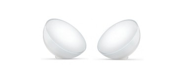 Rue du Commerce: Lot de 2 lampes Philips Hue Go White & Color Ambiance - V2, Bluetooth à 99,99€