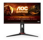Amazon: Ecran PC 24" AOC Gaming 24G2SP - FHD, 165 Hz, 1 ms, FreeSync Premium à 165,66€