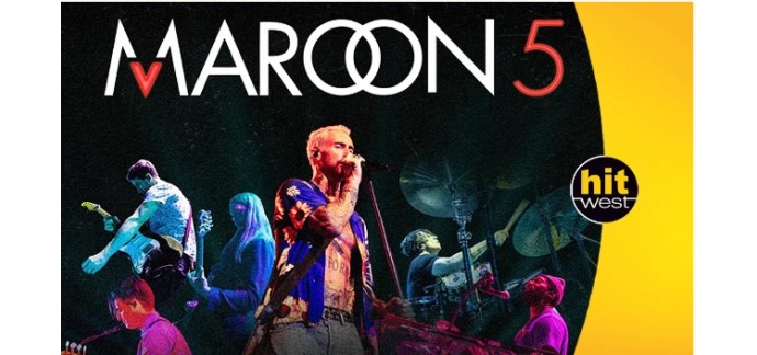 Ouest France: 1 séjour afin d'assister au concert de Maroon 5 à gagner