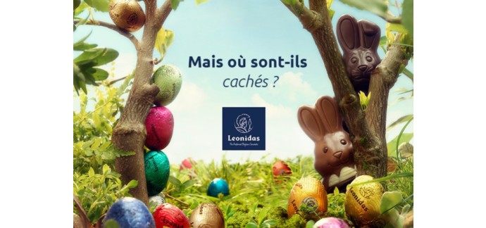 Citizenkid: 5 lots de 100 petits œufs en chocolat Léonidas