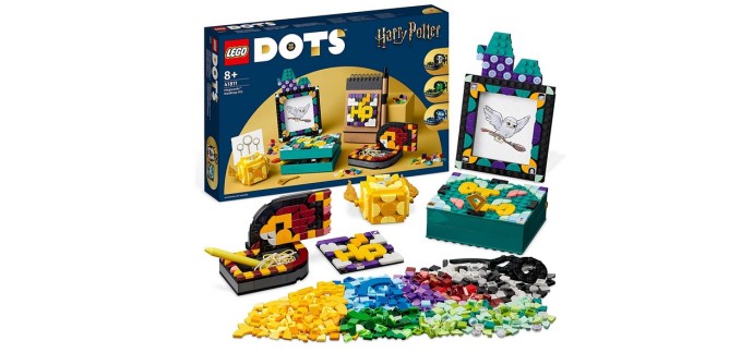 Amazon: LEGO Dots Ensemble de Bureau Poudlard - 41811 à 26,95€