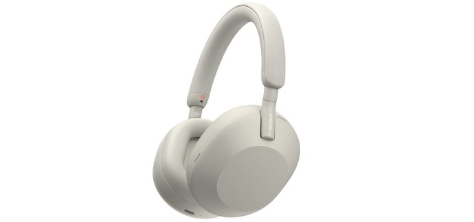 Amazon: Casque Bluetooth sans fil à réduction de bruit Sony WH-1000XM5 (Argent) à 349,99€