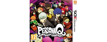 Nintendo: Jeu Persona Q: Shadow of the Labyrinth sur Nintendo 3DS (dématérialisé) à 3,99€