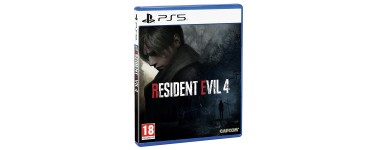 Amazon: Jeu Resident Evil 4 sur PS5 à 49,99€