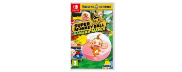 Amazon: Jeu Super Monkey Ball Banana Mania Launch Edition sur Nintendo Switch à 27,99€