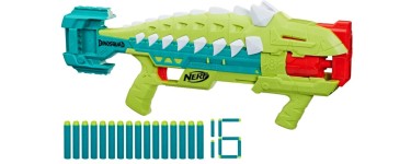 Amazon: Blaster à fléchettes Nerf DinoSquad Armorstrike + 16 fléchettes Nerf Elite à 9,99€